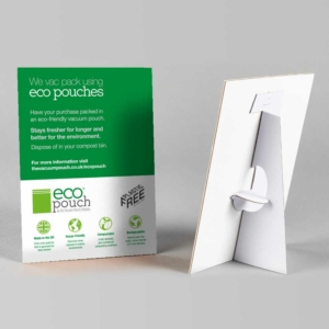 Eco Pouch A4 Display Sign