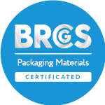 brcgs packaging logo round